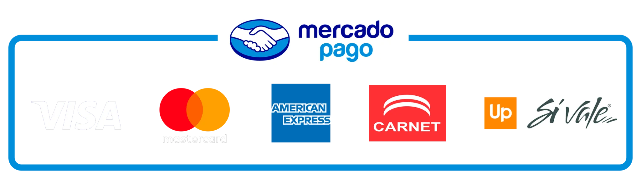 Pagos seguros con Mercado Pago